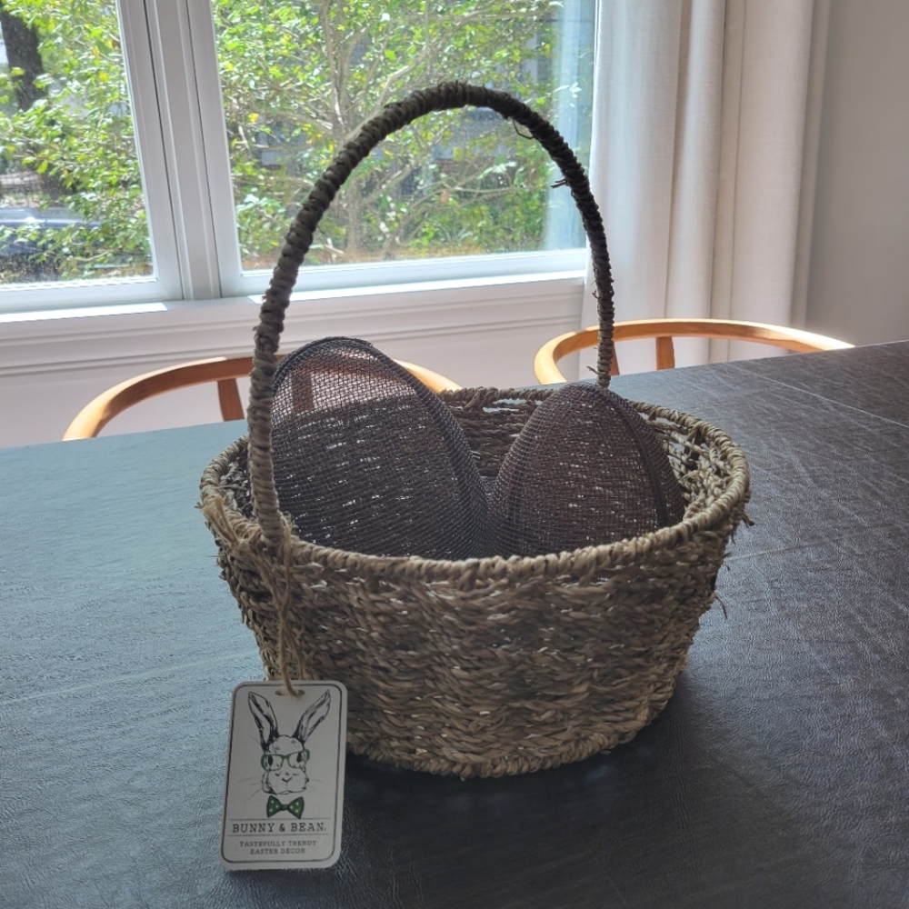 Bunny and Bean Easter Basket